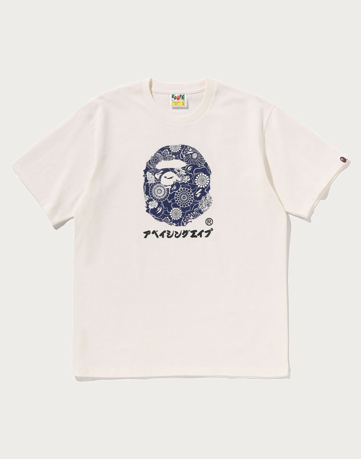 JAPANESE INDIGO ART CAMO BY BATHING APE TEE MENS