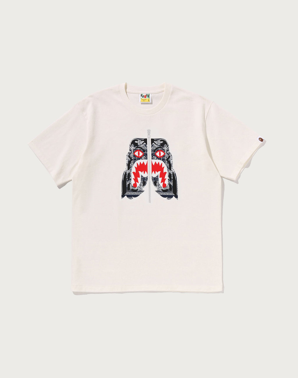 PAISLEY PATTERN TIGER FACE TEE MENS