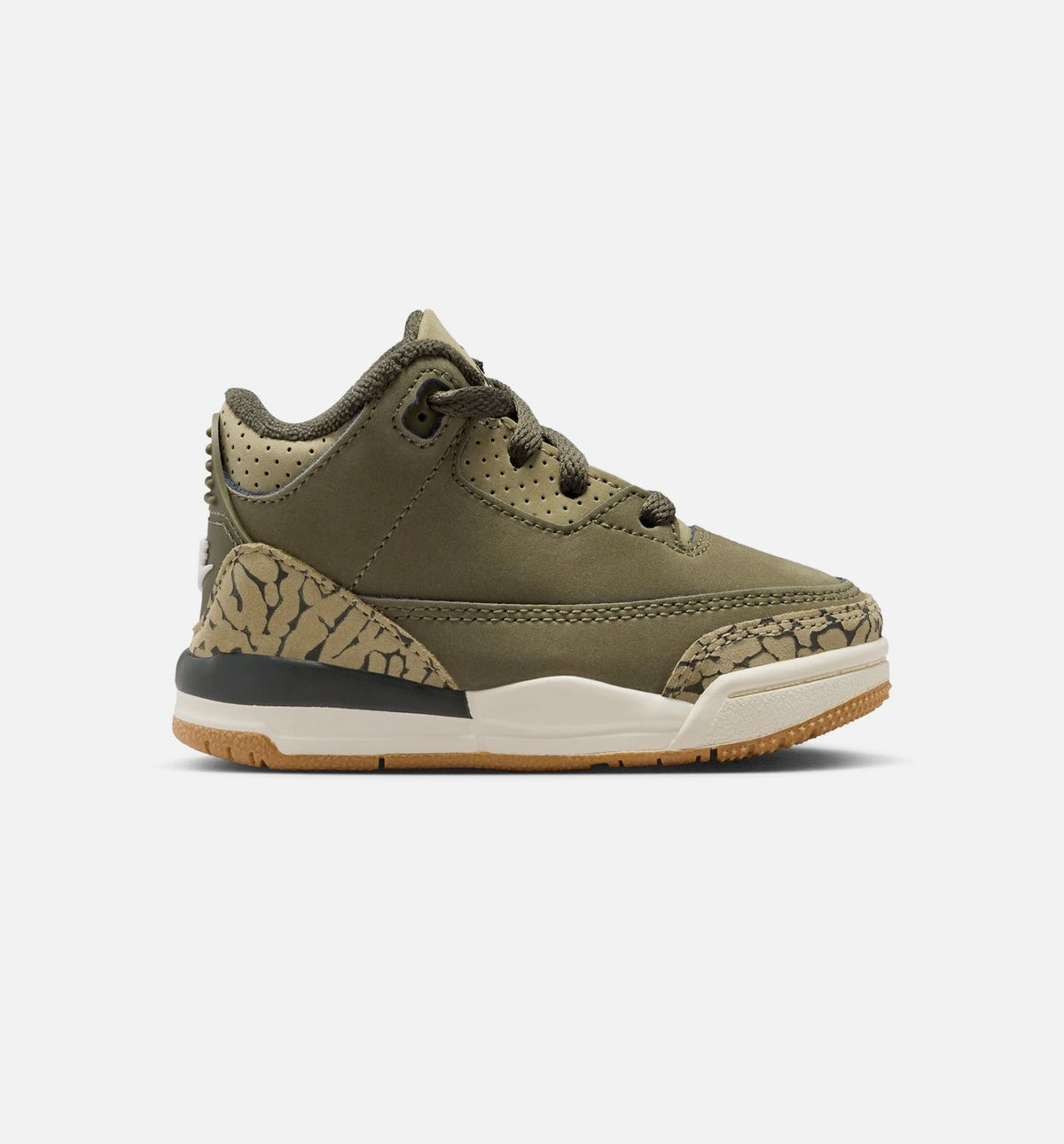 Air Jordan 3 Retro Medium Olive Infant/Toddler Lifestyle Shoe