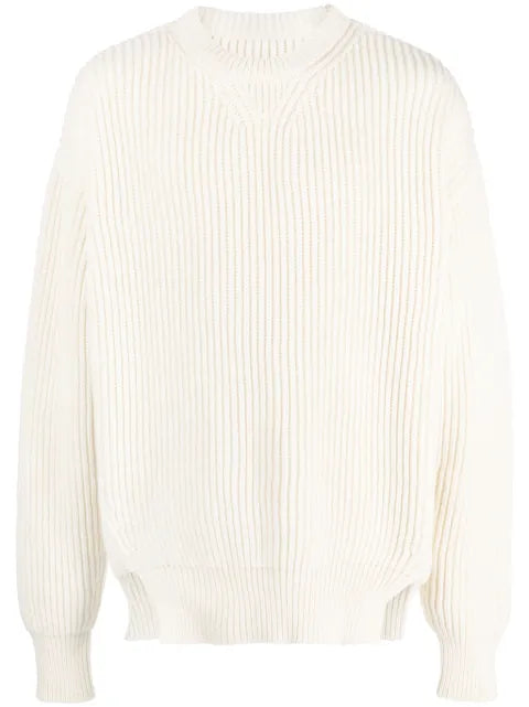 Jil Sander ribbed knitted sweater