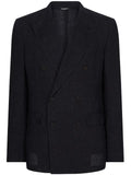 Dolce & Gabbana double-breasted linen blazer
