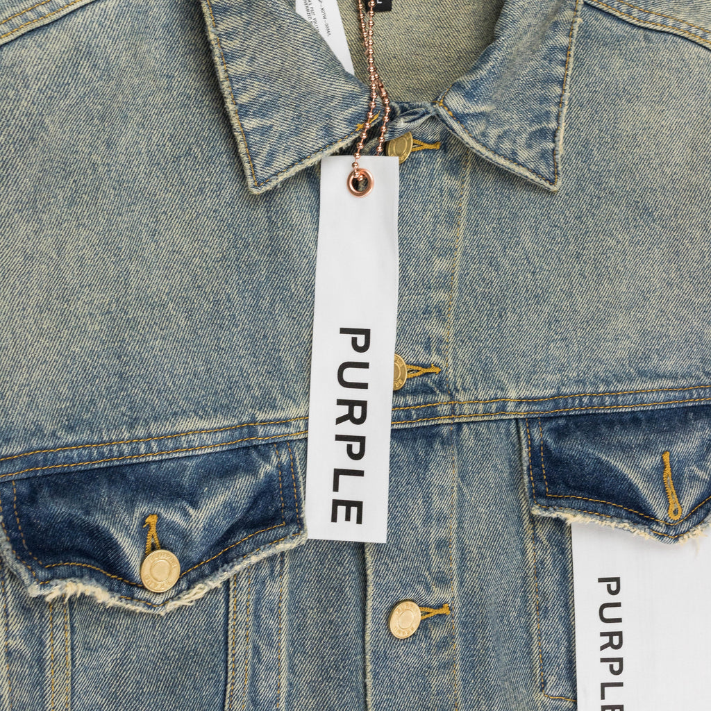 VINTAGE DIRTY OVERSIZED Indigo DENIM JACKETS