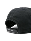 Miu Miu Drill baseball cap
