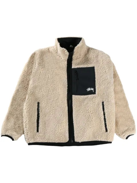 Stüssy reversible fleece jacket