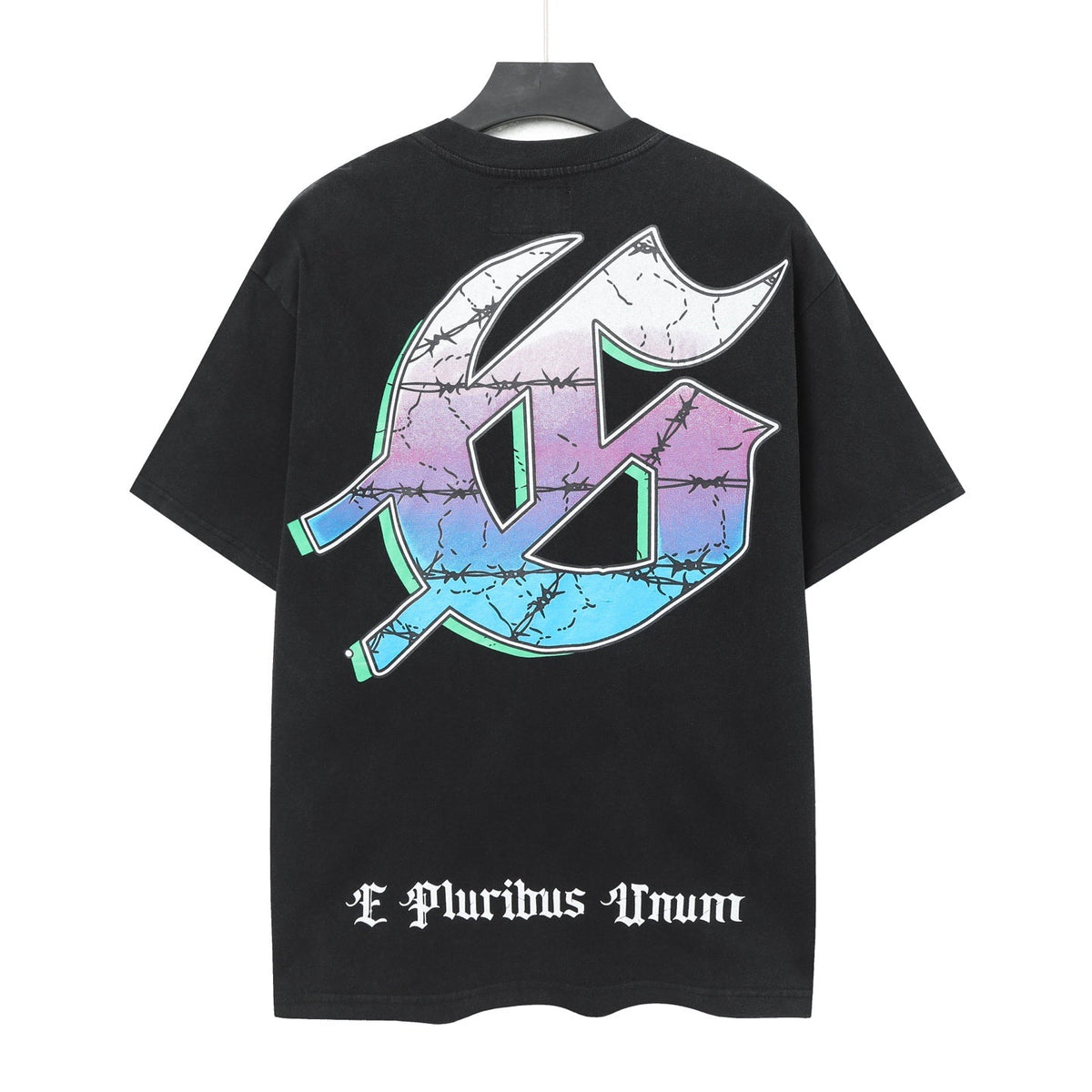 Godspeed Skull Graphic Vintage Washed Tee