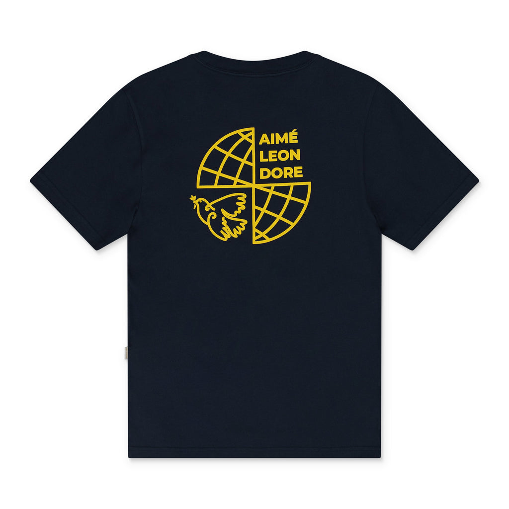 Blue SS World Peace Tee