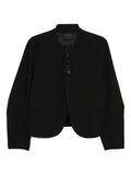 TEAM WANG design stand-collar blazer