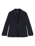BOSS washable slim-fit jacket in a wool blend