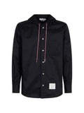 Thom Browne hooded nylon armband shirt