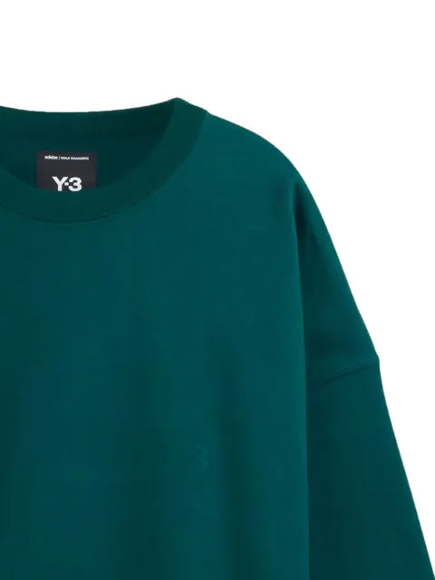 Y-3 brushed terry crew sweatshirt