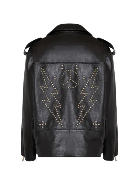 John Richmond studded leather jacket