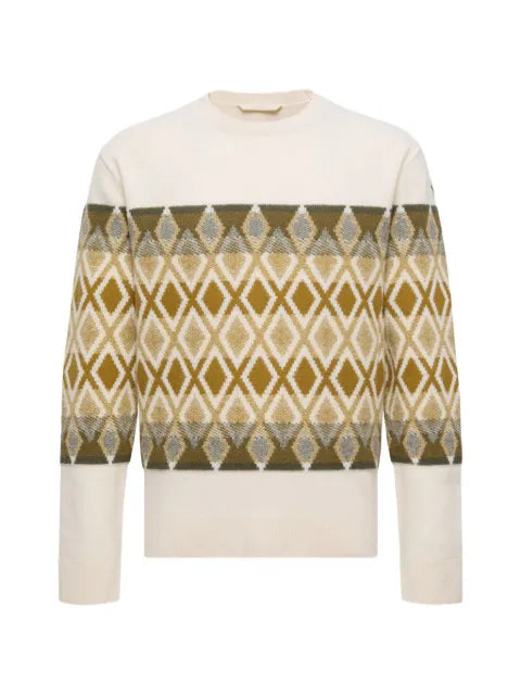 Moncler geometric-pattern sweater