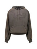 AVAVAV x adidas Originals logo-embossed oversized hoodie
