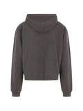 The Row zip-up drawstring hoodie