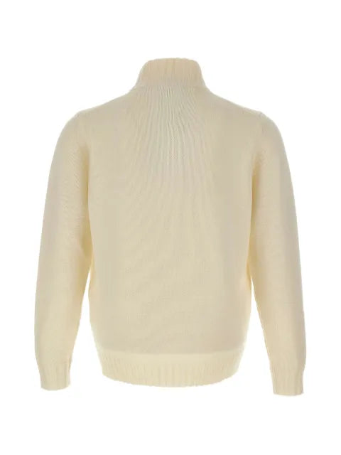 Filippo De Laurentiis half-zip merino-wool sweater
