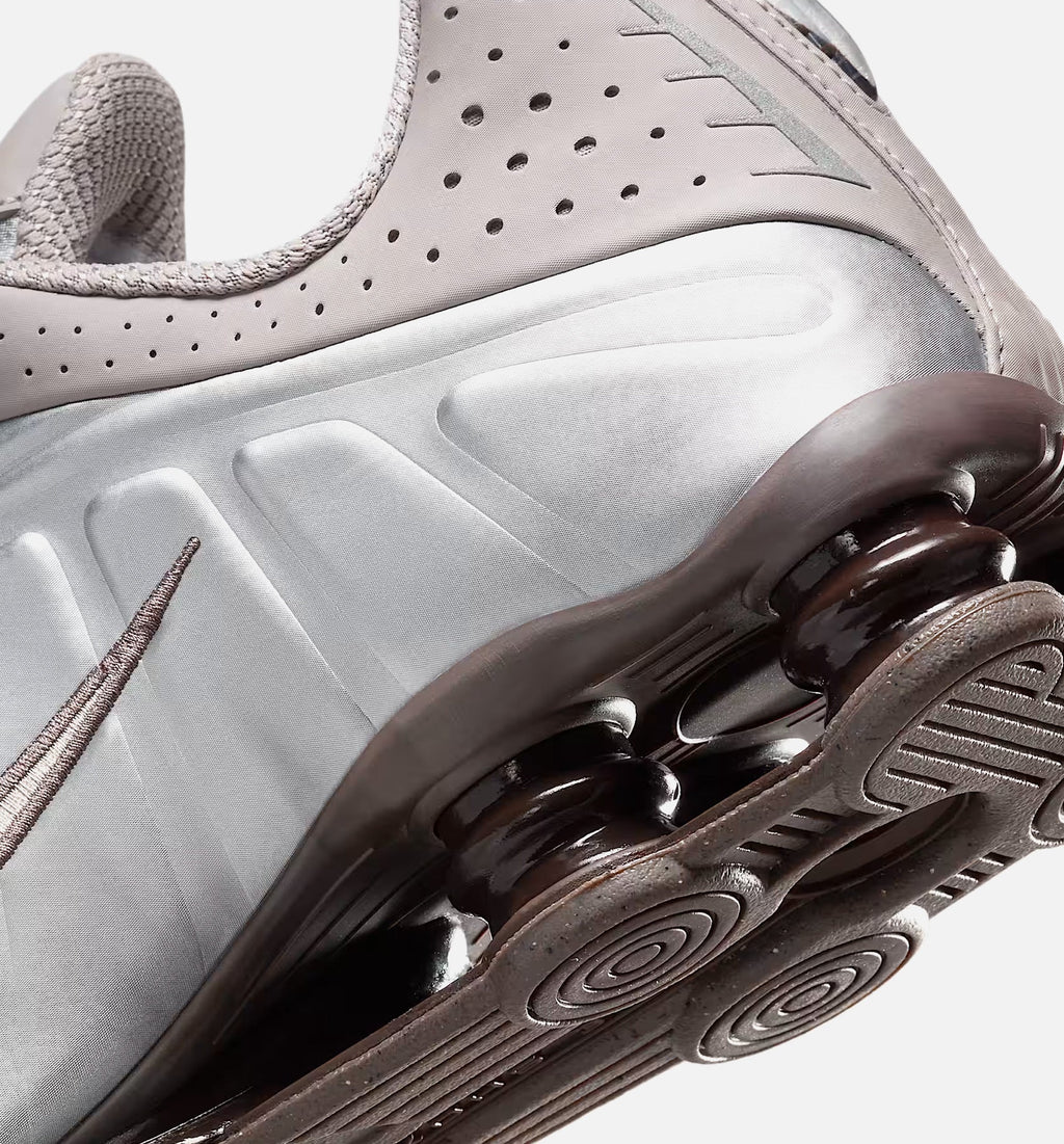 Shox R4 Men's Lifestyle Shoes - Cave Stone/College Grey/Baroque Brown/Cave Stone