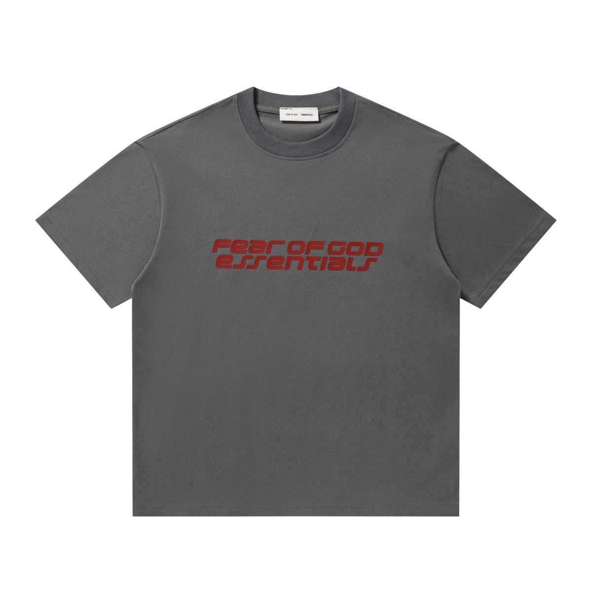 Fear Of God Essentials 26 Rubber Graphic Crew Neck T Shirt Unisex
