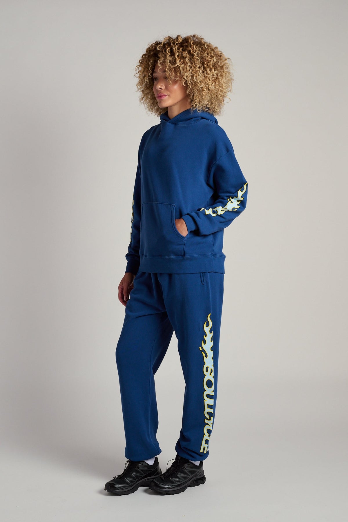 Dylan Sweatpant With Flames