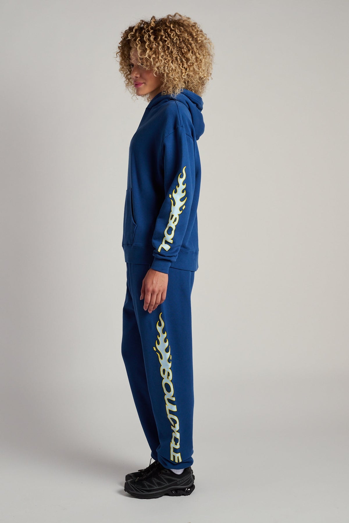 Dylan Sweatpant With Flames