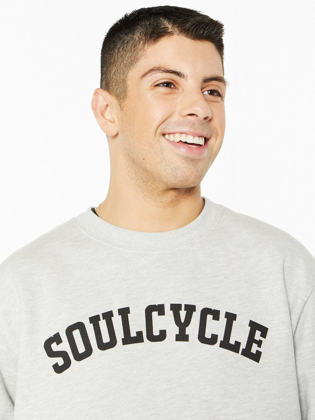 DEREK CREW NECK GREY