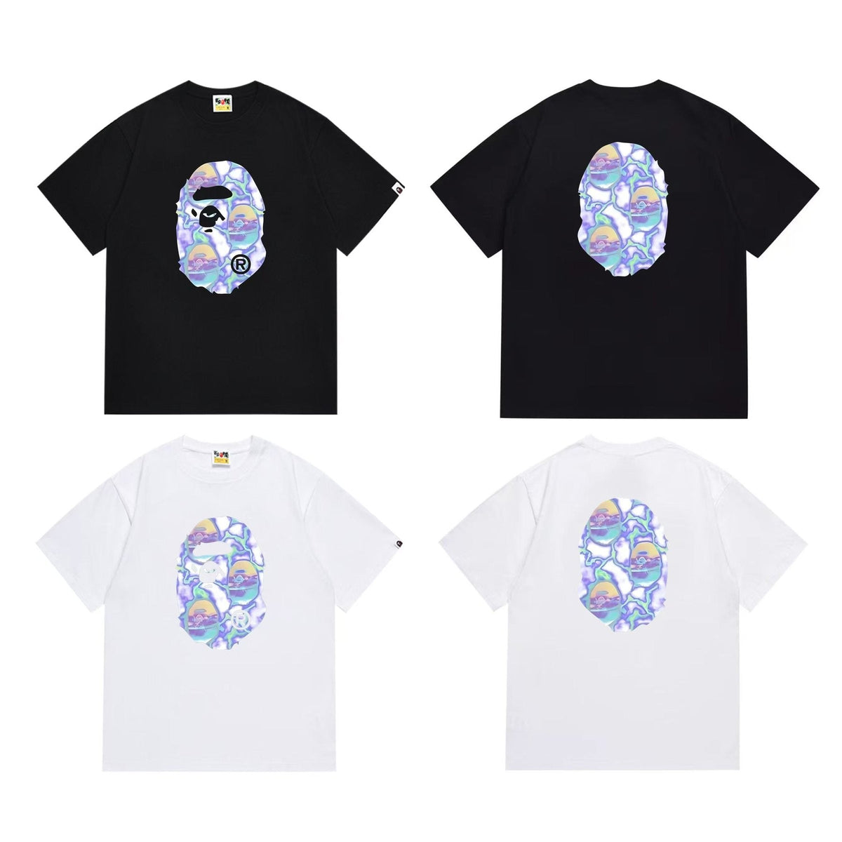 BAPE Front and Back Graphic T-Shirt