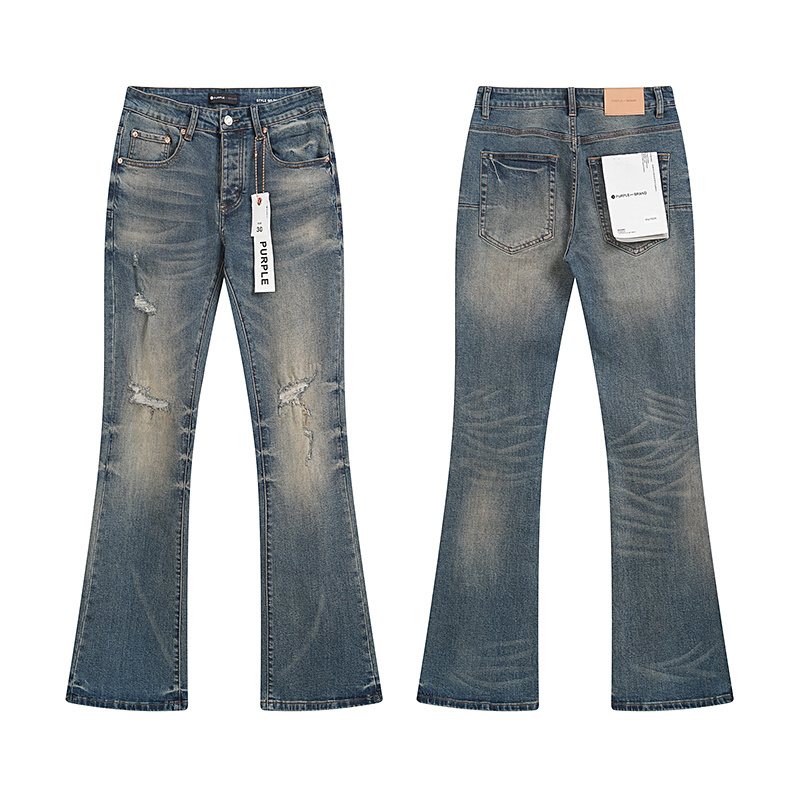 Purple Brand Blue Flared Jeans