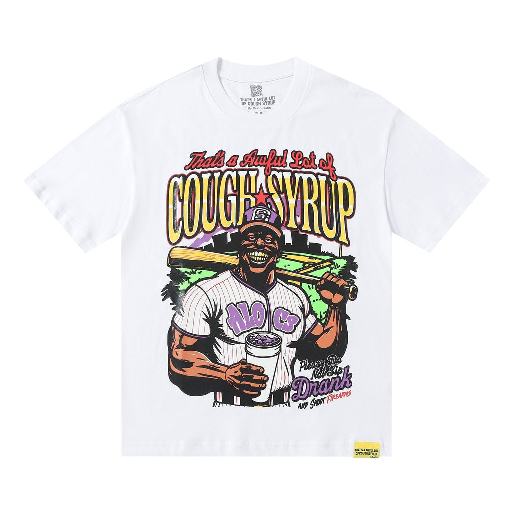 THAT'S A AWFUL LOT OF COUGH SYRUP Baseball Graphic T-Shirt