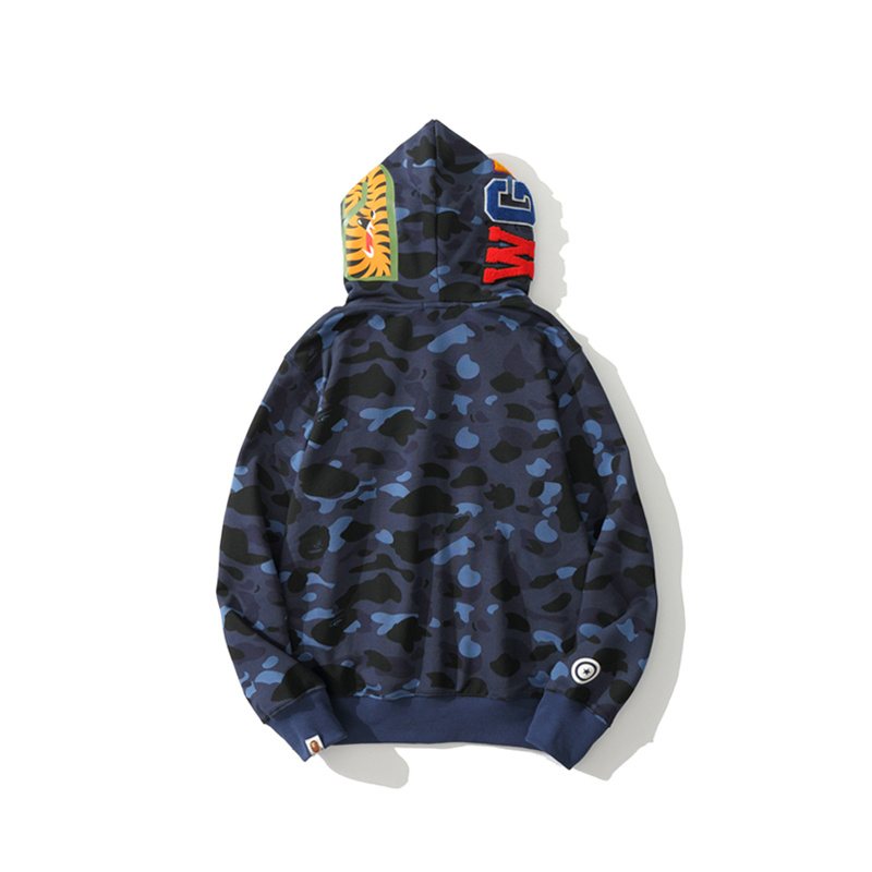 BAPE Shark Camo Full-Zip Hoodie