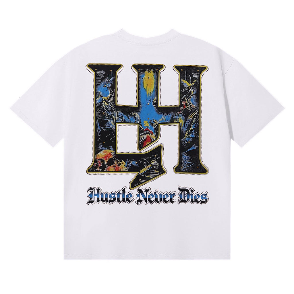 Life Hustlere Skull Doctor Graphic T-Shirt