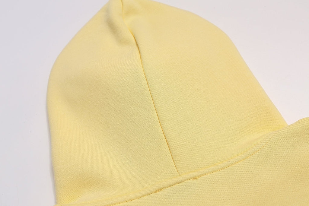 FOG Educate the Young Yellow Graphic Hoodie