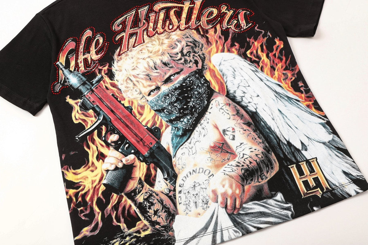 Life Hustlere No Days Off Graphic T-Shirt
