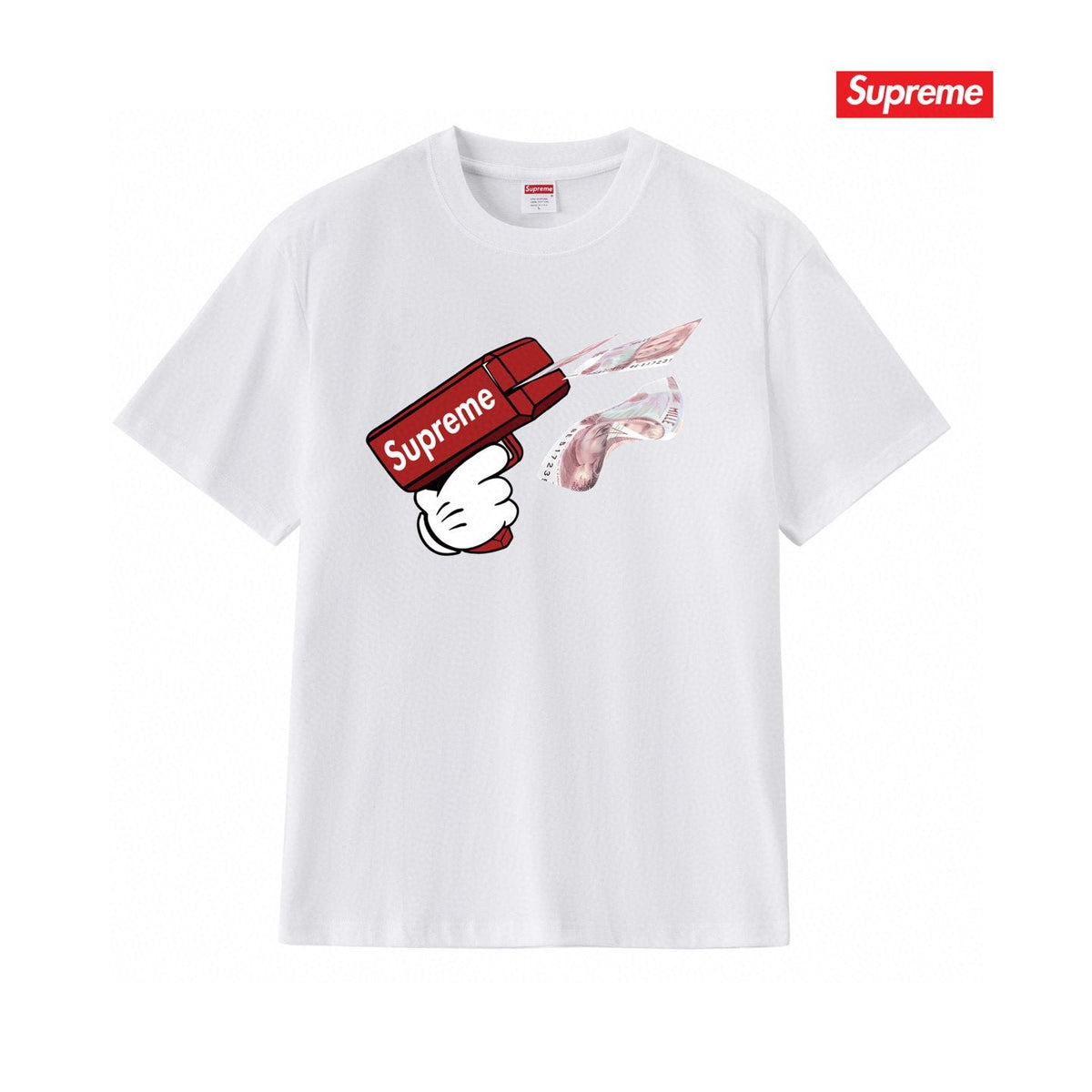 Supreme Kid Grigio Graphic Short-Sleeve T-Shirt