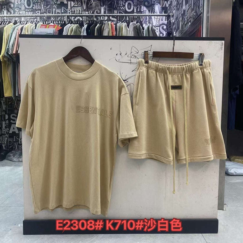 ESSENTIALS Matching T-Shirt and Shorts Set