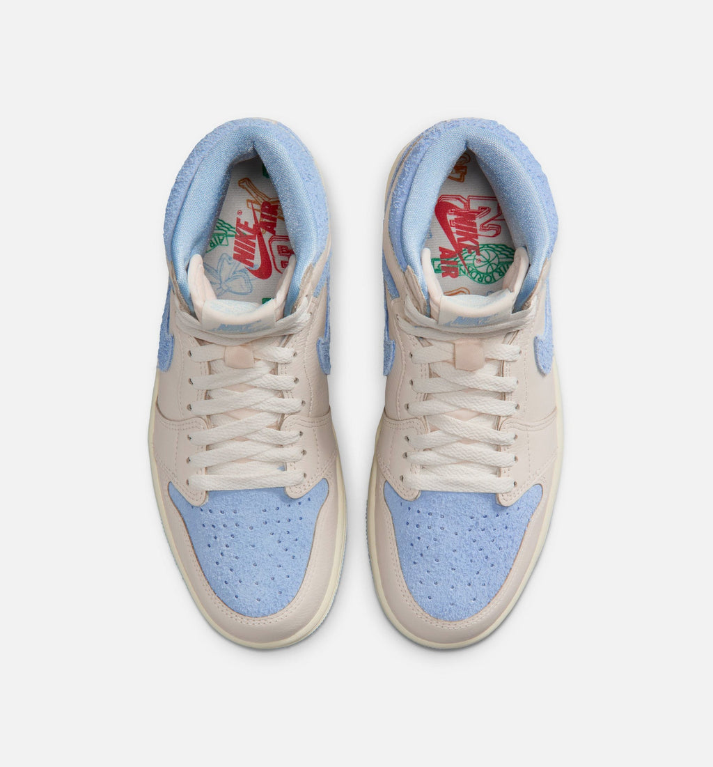 Air Jordan 1 Retro High OG Psychic Blue Women's Lifestyle Shoes - Pale Ivory/Psychic Blue/Coconut Milk