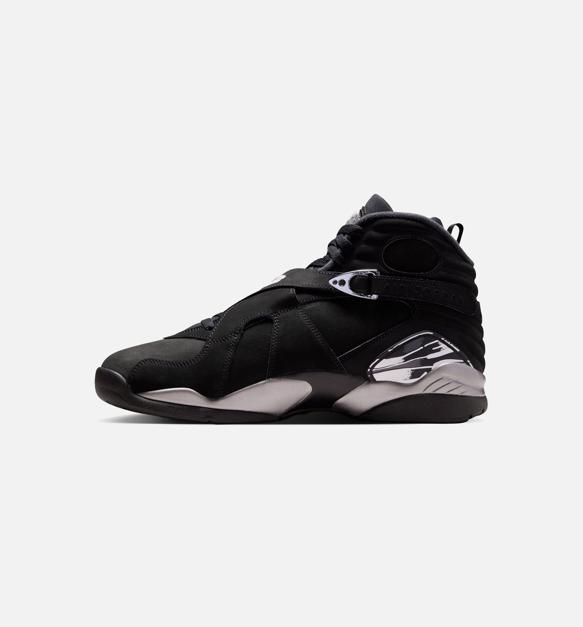 Air Jordan 8 Retro Chrome | Men's Lifestyle Shoe | Black/White/Light Graphite