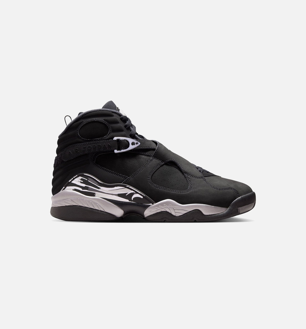 Air Jordan 8 Retro Chrome | Men's Lifestyle Shoe | Black/White/Light Graphite