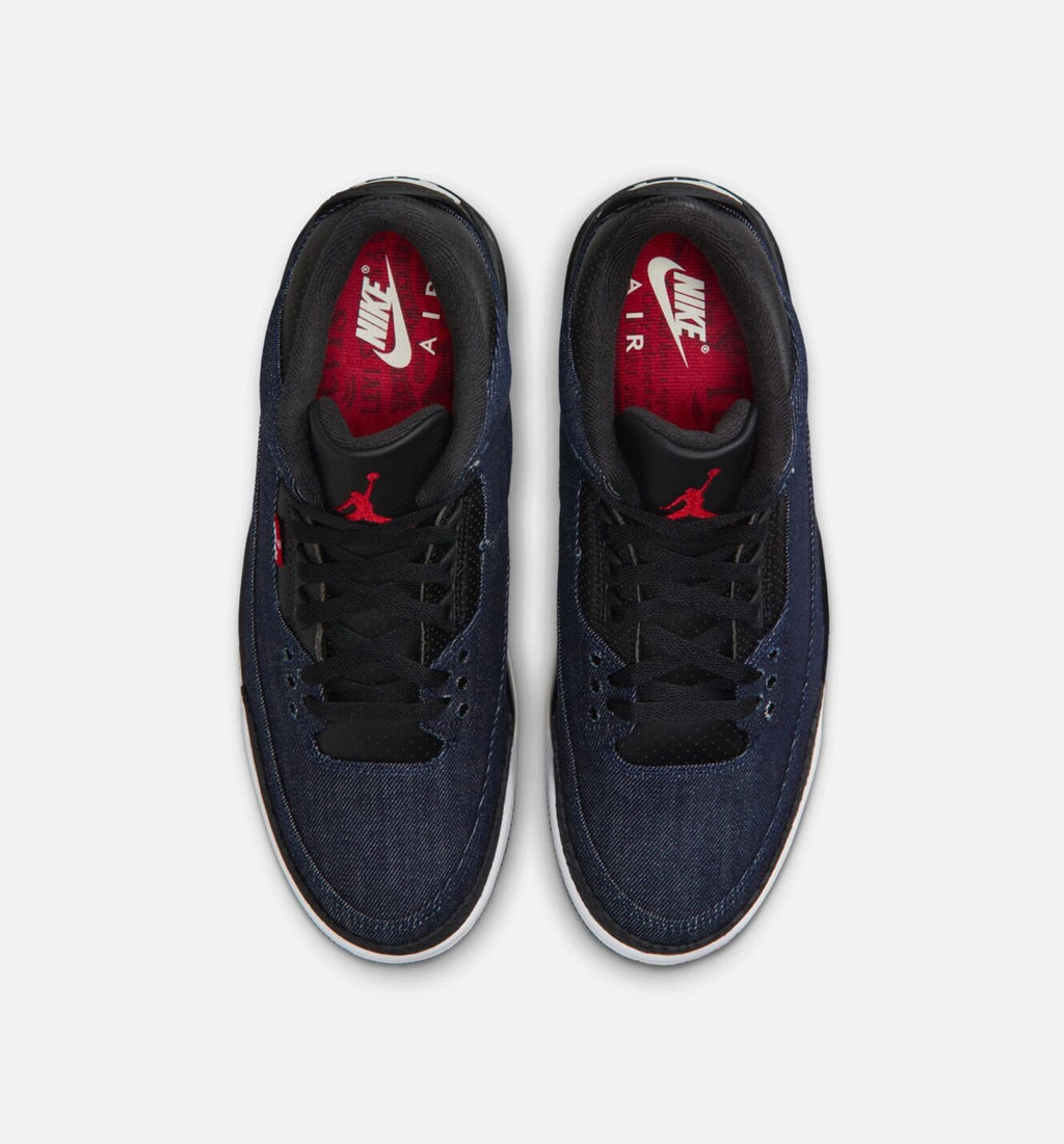 Air Jordan 3 x Levi’s “Indigo / Gym Red” Men's Lifestyle Shoes