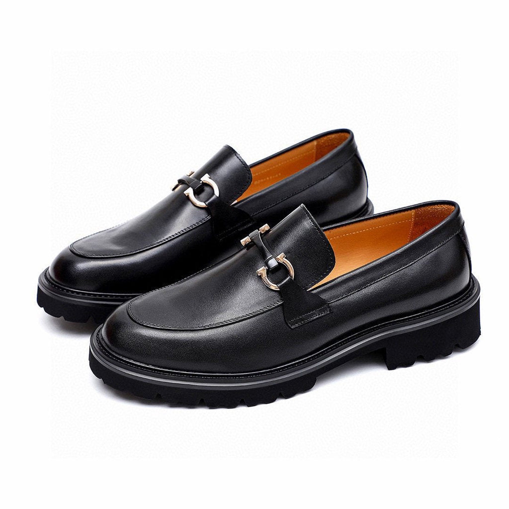 Salvatore Ferragamo Men's Black Bit Loafers