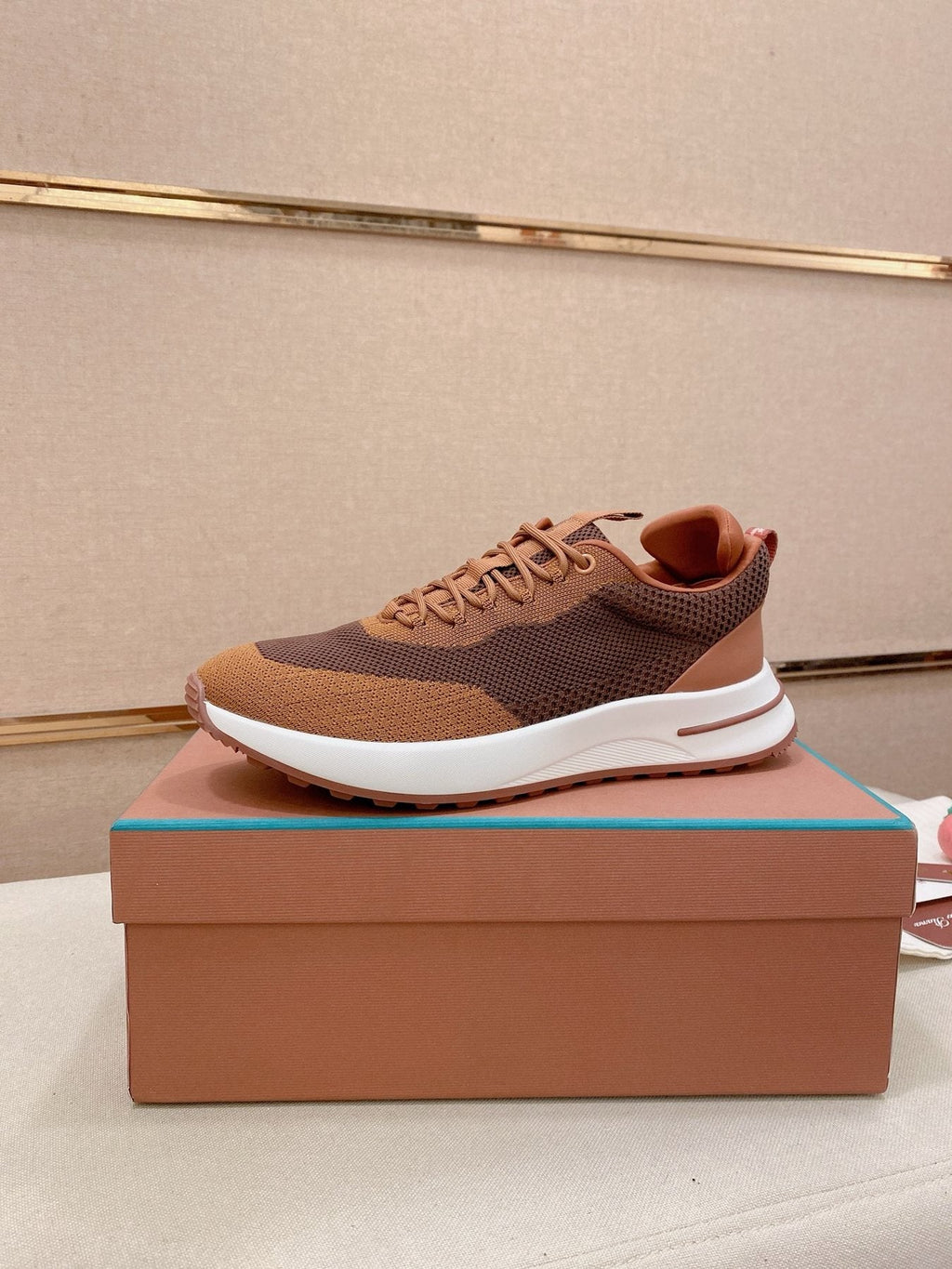 Loro Piana Knit Low-Top Sneakers